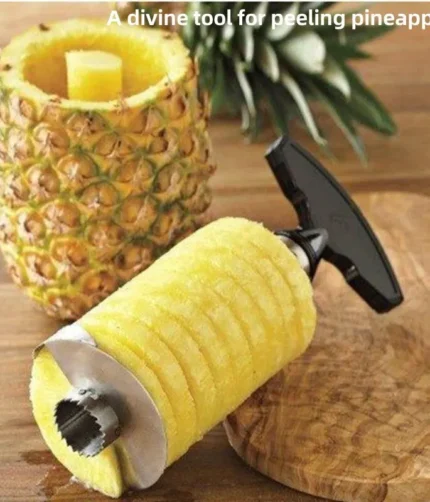1pcs Pineapple Slicer Peeler Peeler Stainless Steel Fruit Tools Cooking Tools Kitchen Accessories Kitchen Gadgets