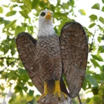 Garden Eagle Statue Bald Eagle Large Outdoor Statues Fake Eagle Decoy Yard Pest Animal Repellent Against For Garden Collections