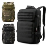 Tactical Backpacks Men's Camouflage Backpack, Hiking And Camping Backpack, LargeCapacity Multi-layer Outdoor Sports Backpack