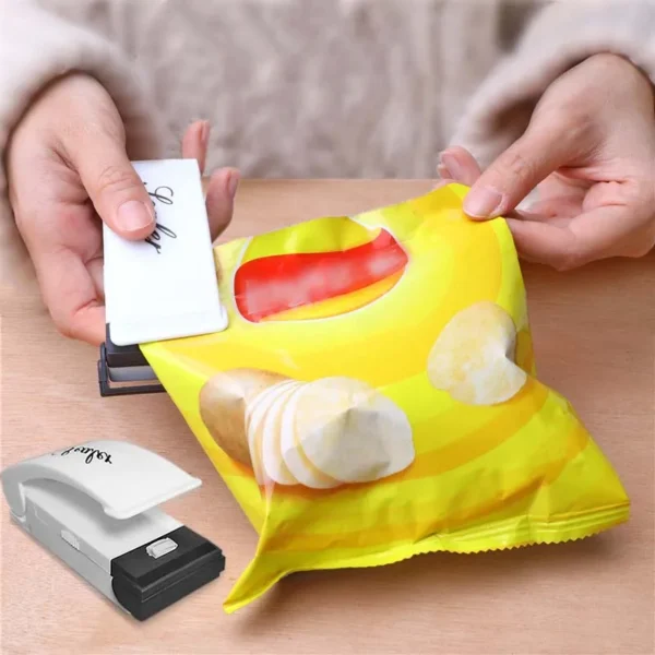 Plastic Heat Bag Sealer Food Packaging Sealing Machine Portable Snack Bag Sealing Clip Kitchen Storage Accessories Home Gadgets - Image 2