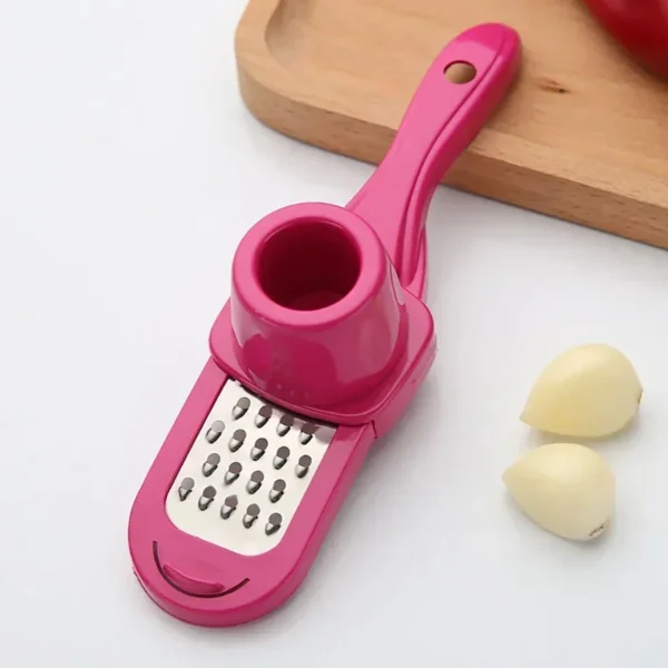 1PCS Garlic Crusher Press Multi-Functional Manual Ginger Garlic Grinding Grater Cutter Garlic Peeler Kitchen Tools - Image 4