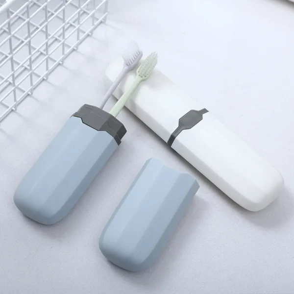 Portable Toothbrush Holder Box Outdoor Travel Camping Toothbrush Storage Organizer Case Bathroom Accessories Toothpaste Box - Image 3