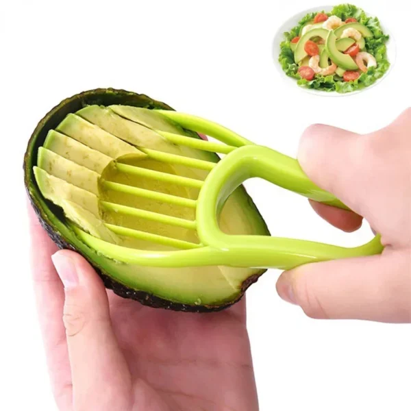 Creative with Protective Cover Avocado Slicing Knife Peeling and Peeling Pulp Separation Slicer Kitchen Fruit Tools - Image 6