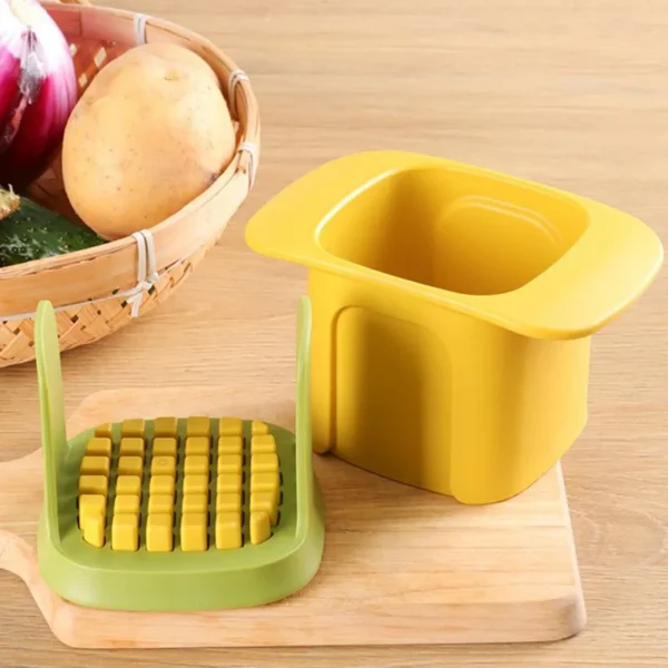 Multifunctional Cucumber Potato Slicer Household Hand Pressure Onion Dicer Kitchen Tools Vegetable Chopper French Fries Cutter - Image 4