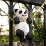 Panda Outdoor Statue Resin Garden Pendant Simulated Outdoor Lawn Yard Animal