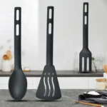 1PC NEW Utensils Set Serving Cooking Kitchen Cutlery Spoon Nylon Kit Spatula Tableware Portable Camping Plastic Slotted Flatware