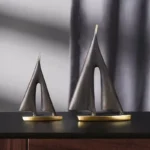 Smooth Sailing Sailboat Home Decor Ornament Living Room Decoration Bedroom Desktop Decoration Resin Craft Gift