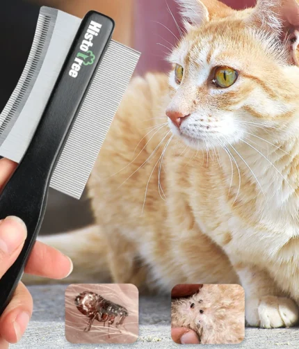 Pet Cleaning Brush for Cat Grooming Dog Grooming Flea Comb Pet Supplies for Dog Cat Remove fleas Comb Deshedding Brush